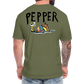 Peper Drip F - Fish B  by Next Level - heather military green