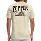 Peper Drip F - Fish B  by Next Level - heather cream