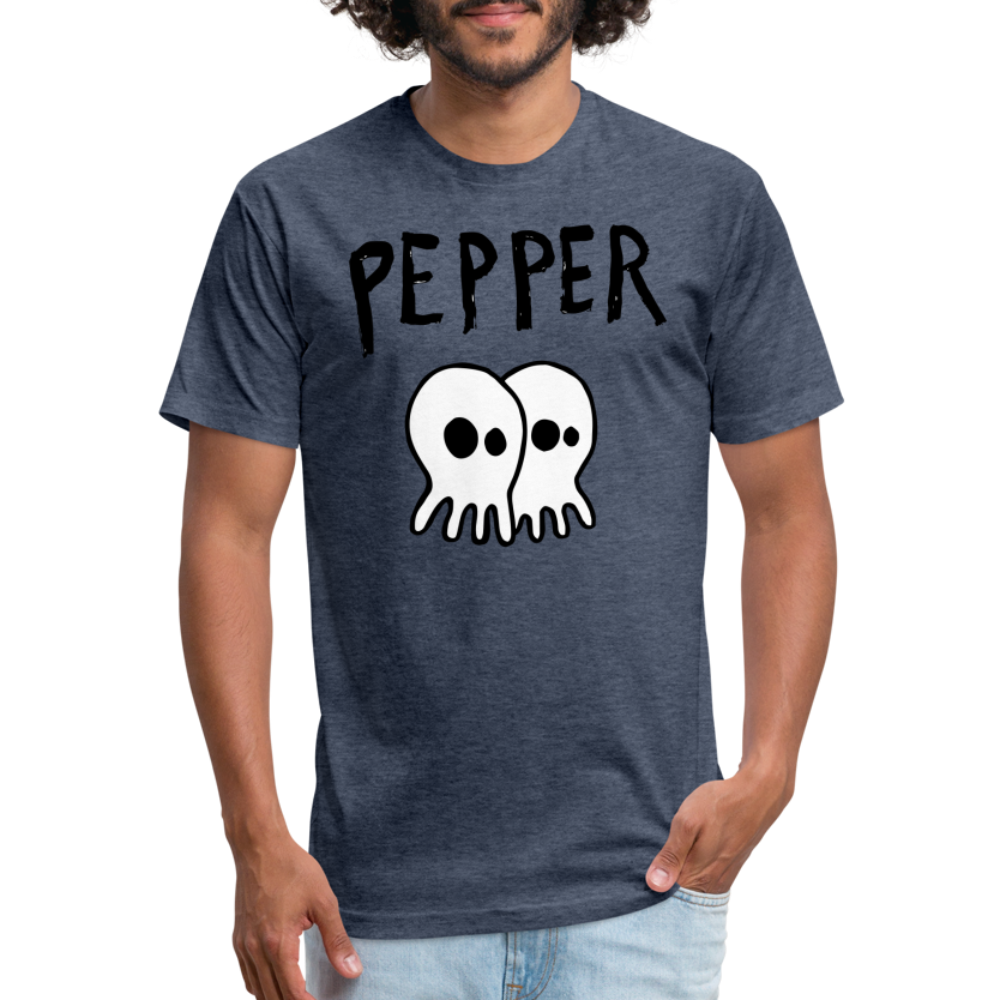 Peper 2 Ghost F by Next Level - heather navy