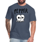 Peper 2 Ghost F by Next Level - heather navy