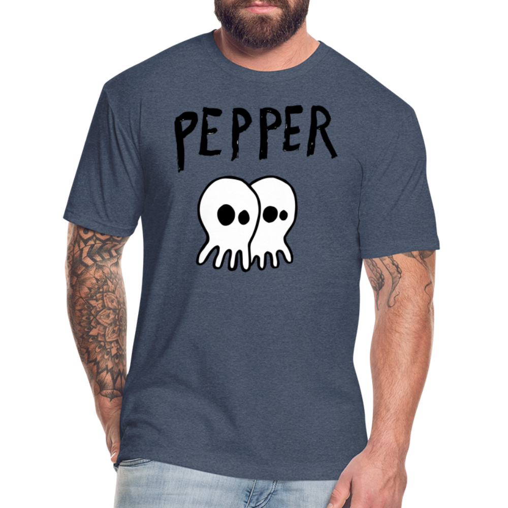 Peper 2 Ghost F by Next Level - heather navy