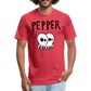Peper 2 Ghost F by Next Level - heather red