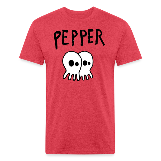 Peper 2 Ghost F by Next Level - heather red