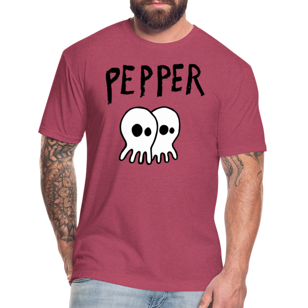 Peper 2 Ghost F by Next Level - heather burgundy
