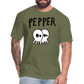 Peper 2 Ghost F by Next Level - heather military green
