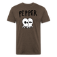 Peper 2 Ghost F by Next Level - heather espresso