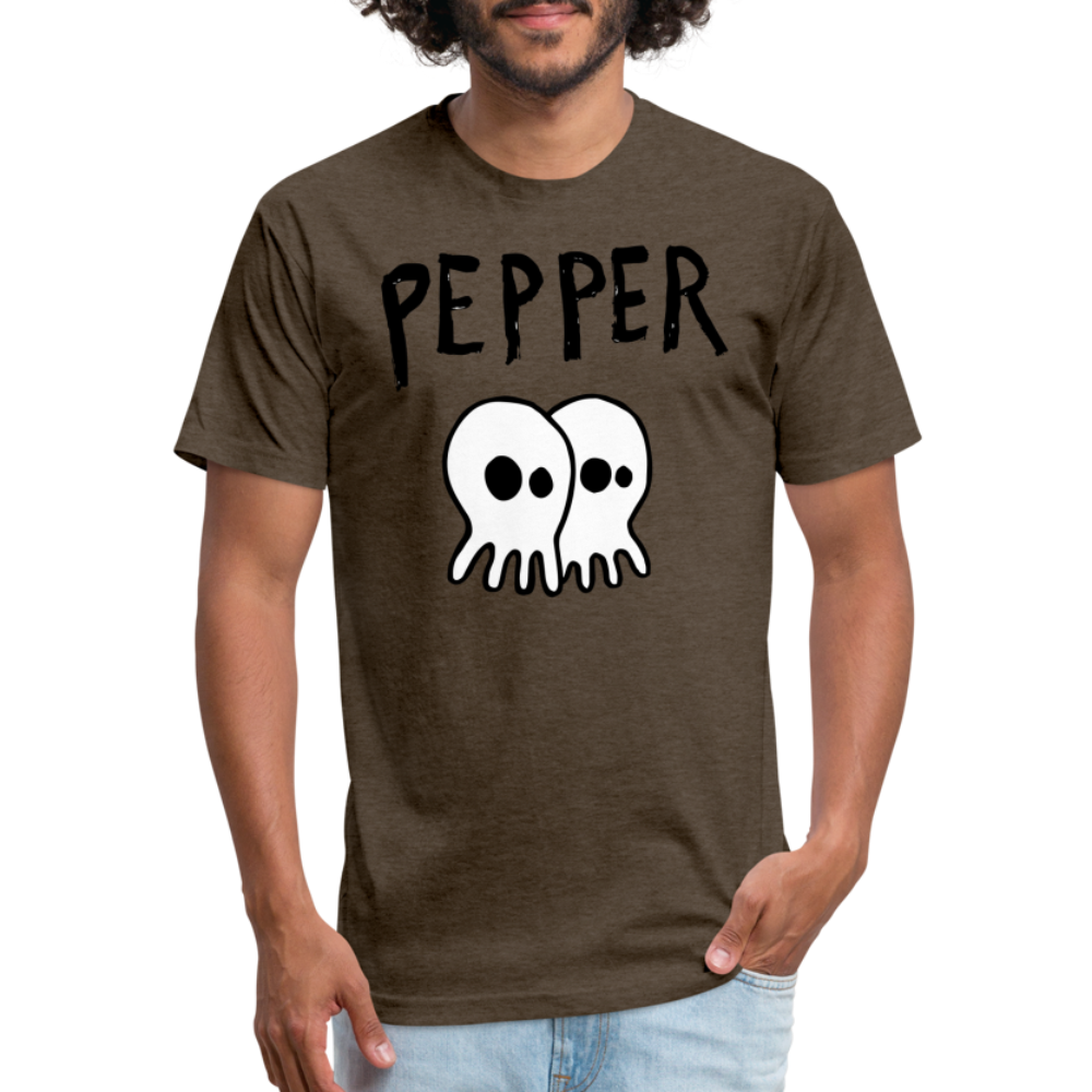 Peper 2 Ghost F by Next Level - heather espresso