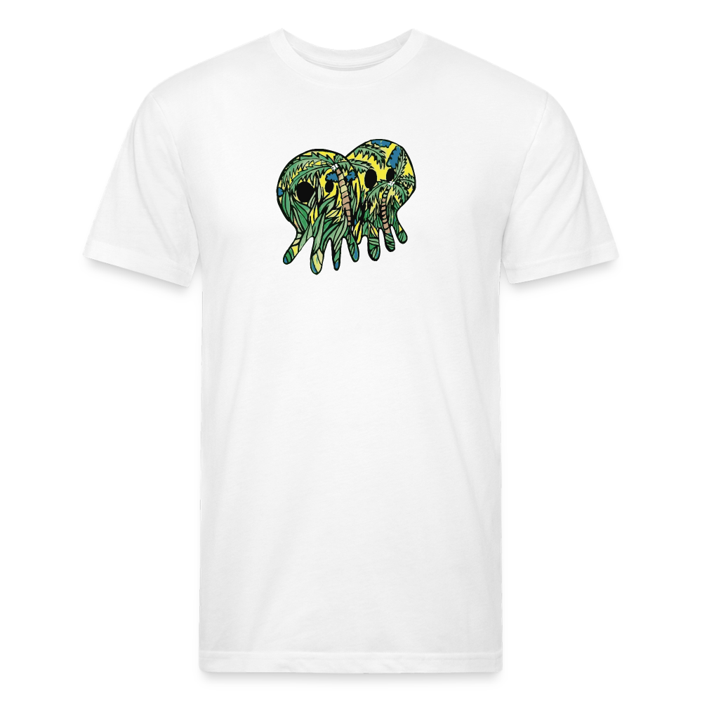 Peper Palm Ghost F by Next Level - white