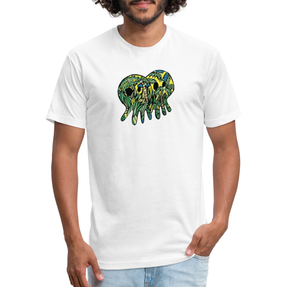 Peper Palm Ghost F by Next Level - white