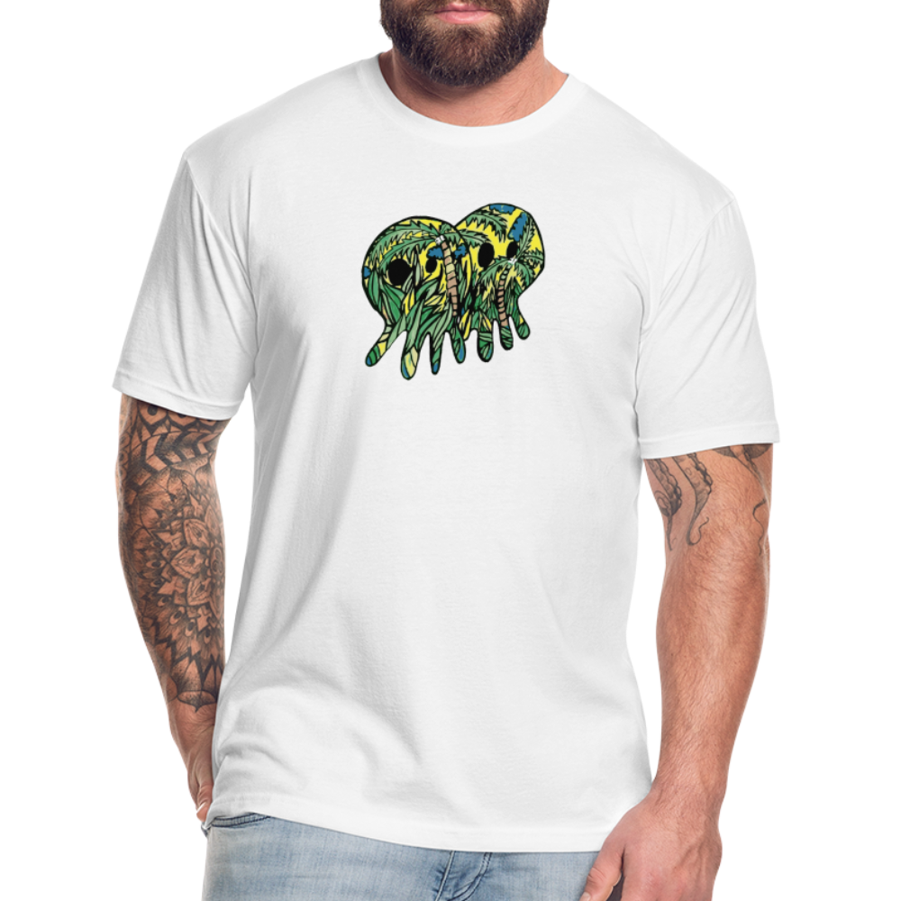 Peper Palm Ghost F by Next Level - white