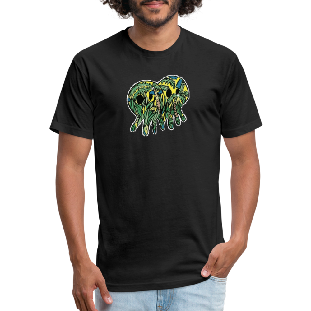 Peper Palm Ghost F by Next Level - black