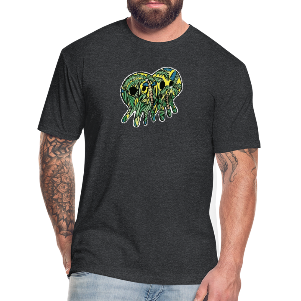 Peper Palm Ghost F by Next Level - heather black