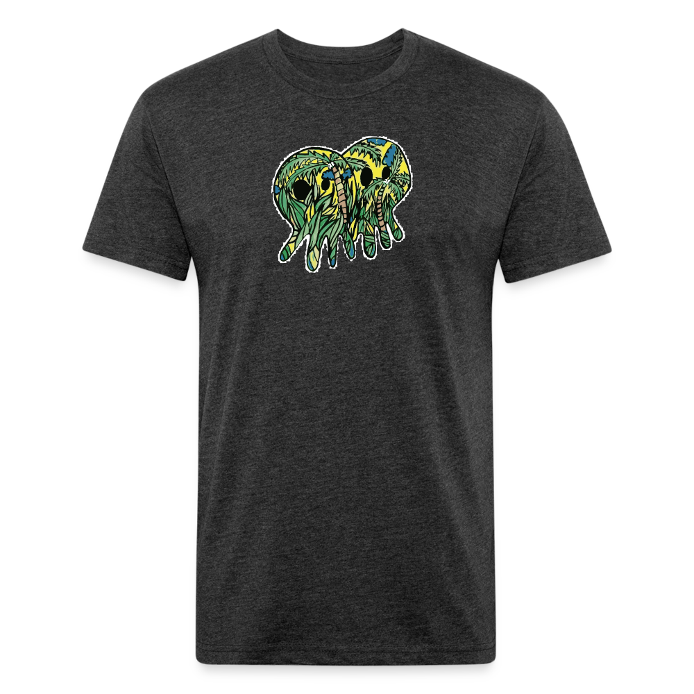 Peper Palm Ghost F by Next Level - heather black