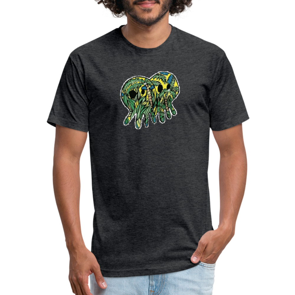 Peper Palm Ghost F by Next Level - heather black