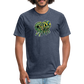 Peper Palm Ghost F by Next Level - heather navy