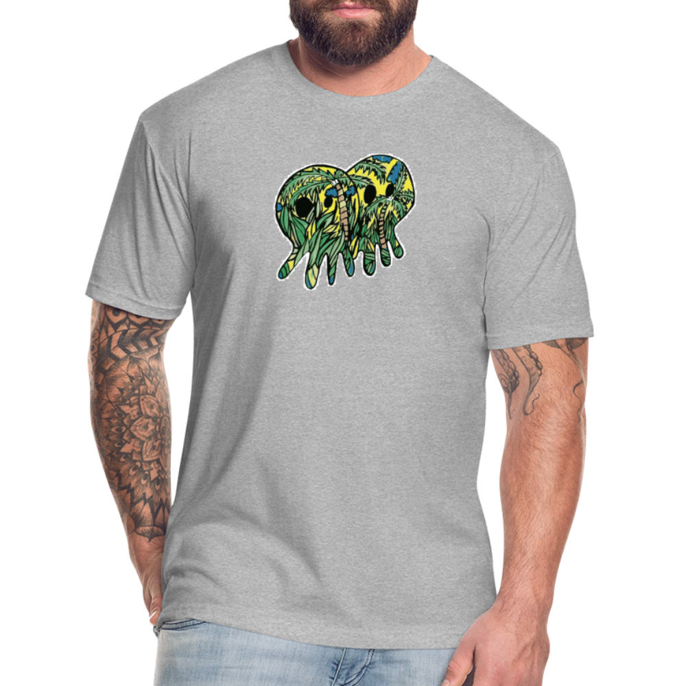 Peper Palm Ghost F by Next Level - heather gray