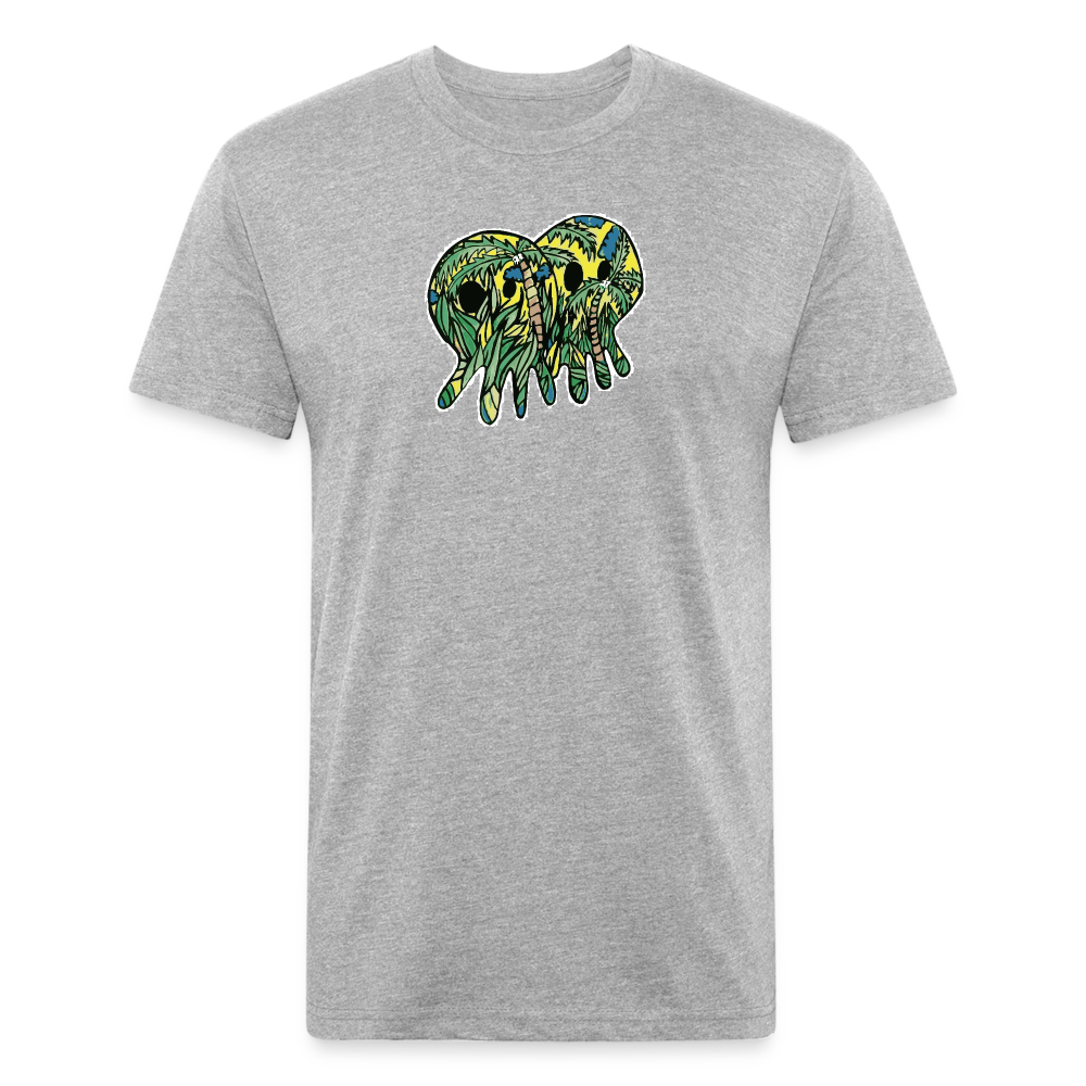 Peper Palm Ghost F by Next Level - heather gray