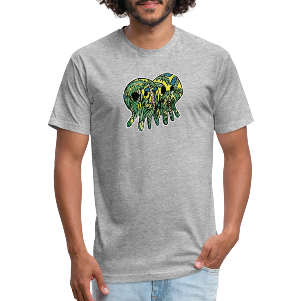 Peper Palm Ghost F by Next Level - heather gray