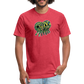 Peper Palm Ghost F by Next Level - heather red