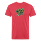 Peper Palm Ghost F by Next Level - heather red