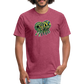 Peper Palm Ghost F by Next Level - heather burgundy