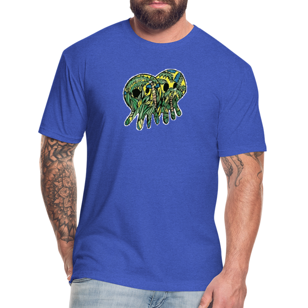 Peper Palm Ghost F by Next Level - heather royal