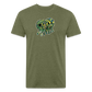 Peper Palm Ghost F by Next Level - heather military green