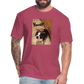 Howdy Dog T-Shirt by Next Level - heather burgundy