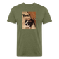 Howdy Dog T-Shirt by Next Level - heather military green