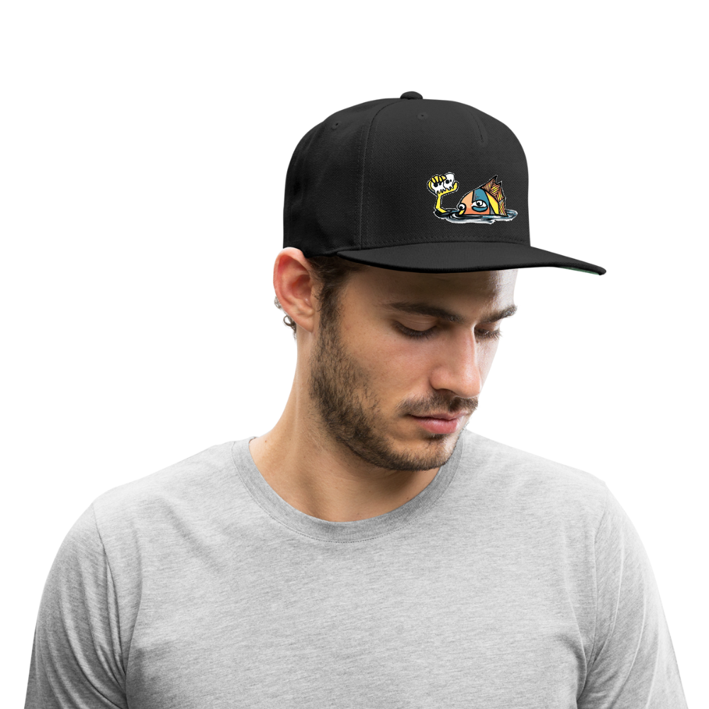 Peper Just Fish Snapback - black
