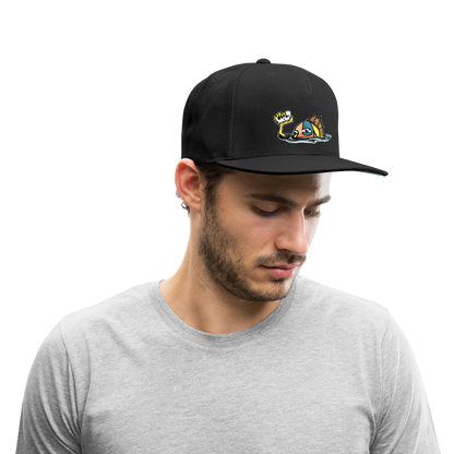Peper Just Fish Snapback - black