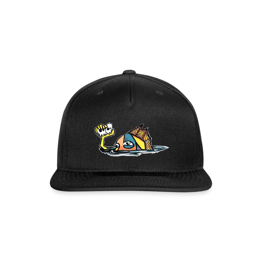 Peper Just Fish Snapback - black