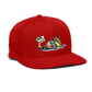 Peper Just Fish Snapback - red