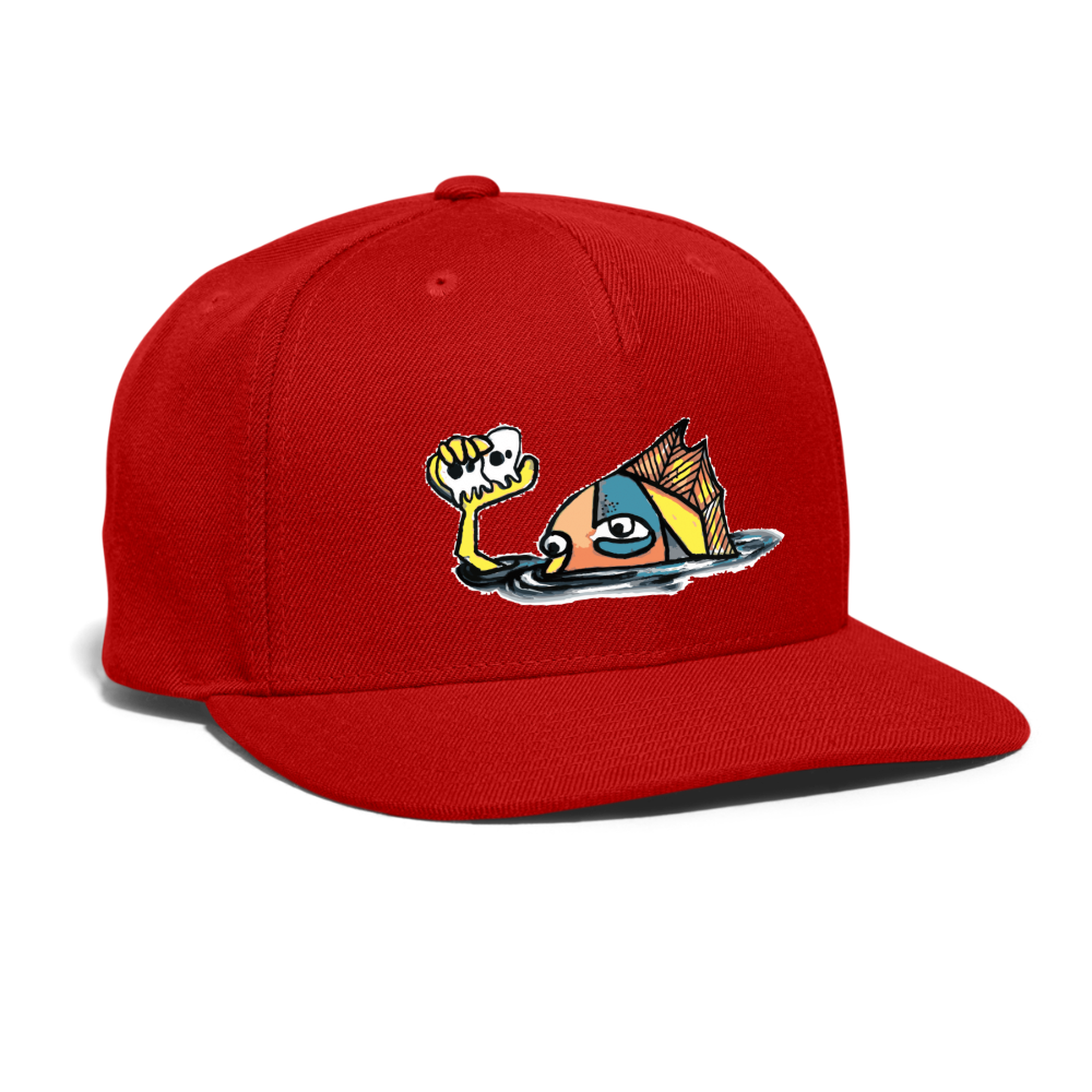 Peper Just Fish Snapback - red