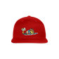 Peper Just Fish Snapback - red