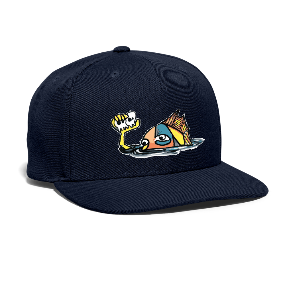 Peper Just Fish Snapback - navy