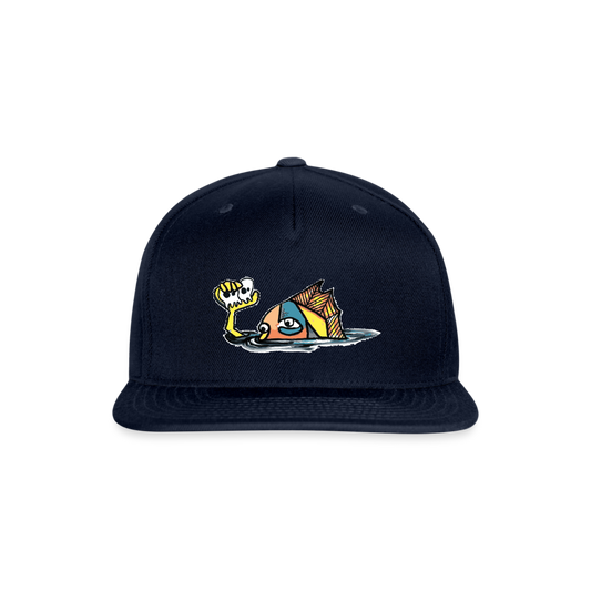 Peper Just Fish Snapback - navy