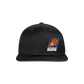 Suns Slant Grey Snapback Baseball Cap - black