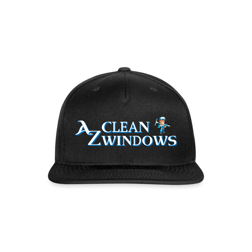Az Clean Lgo GuySnapback Baseball Cap - black