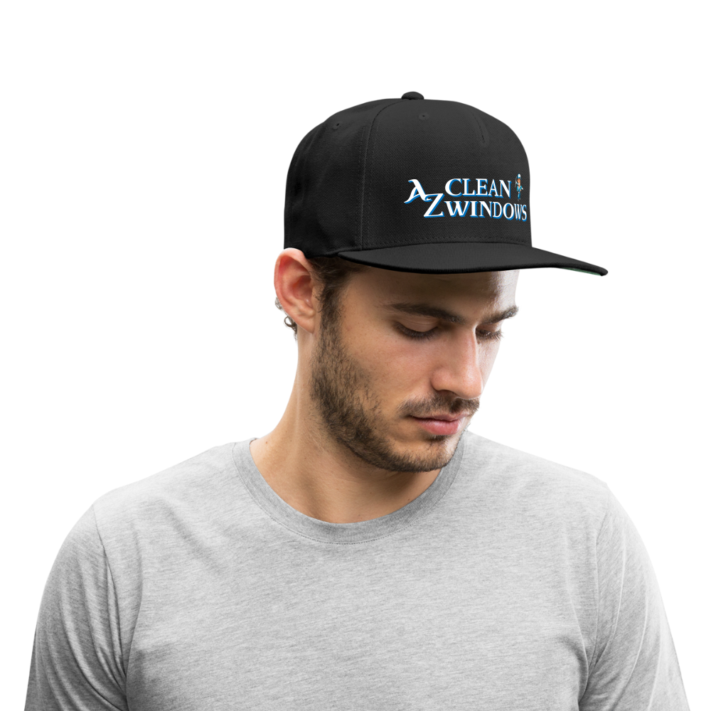 Az Clean Lgo GuySnapback Baseball Cap - black