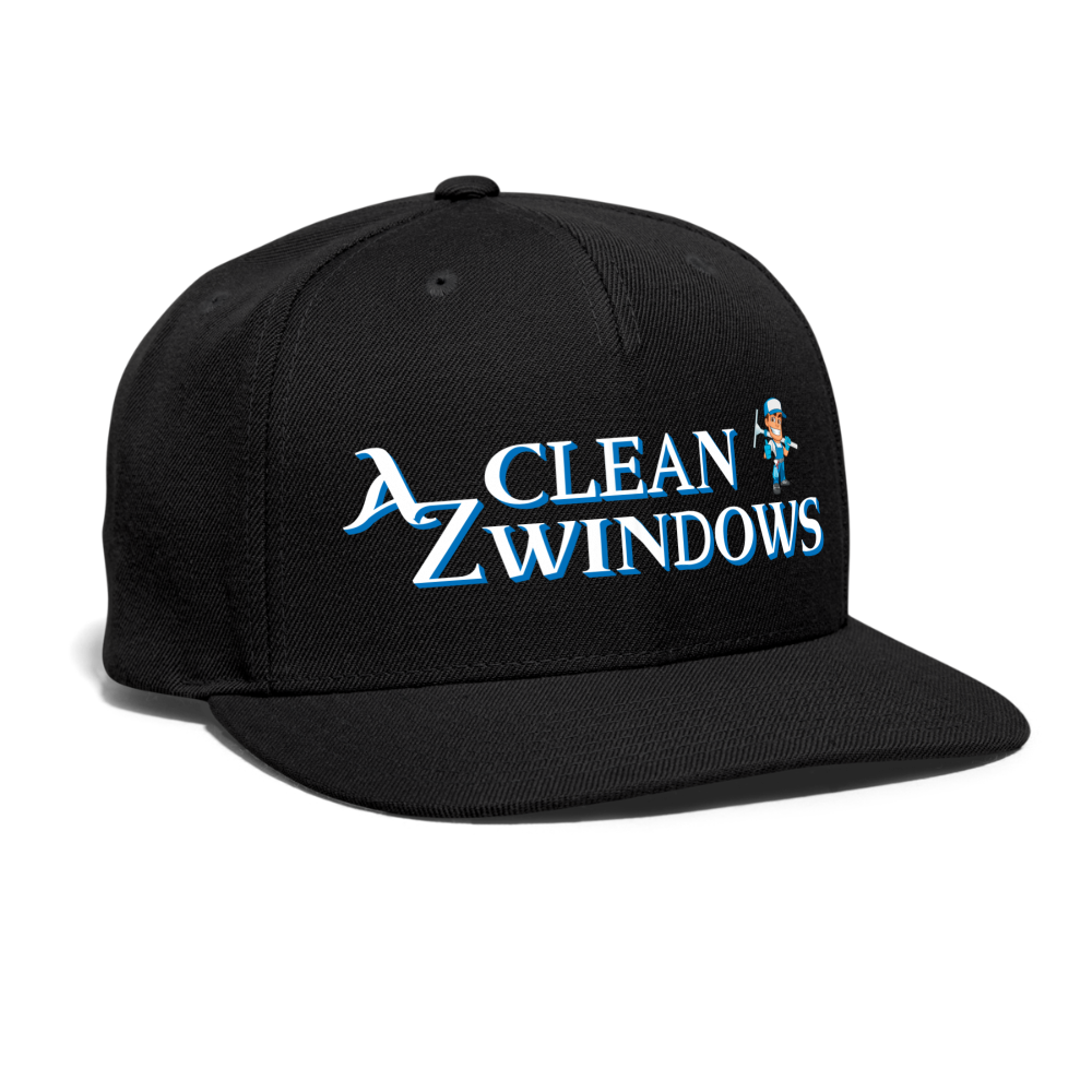Az Clean Lgo GuySnapback Baseball Cap - black