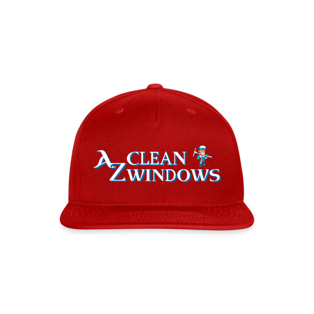 Az Clean Lgo GuySnapback Baseball Cap - red