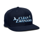 Az Clean Lgo GuySnapback Baseball Cap - navy