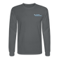 Az Clean Wht Letters Long Sleeve - charcoal