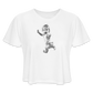 island Lesley Women's Cropped T-Shirt - white