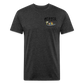Peper Fish F/ Big Fish B T-Shirt by Next Level - heather black