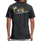 Peper Fish F/ Big Fish B T-Shirt by Next Level - heather black