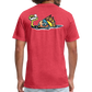Peper Fish F/ Big Fish B T-Shirt by Next Level - heather red