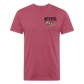 Peper Fish F/ Big Fish B T-Shirt by Next Level - heather burgundy