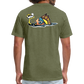Peper Fish F/ Big Fish B T-Shirt by Next Level - heather military green